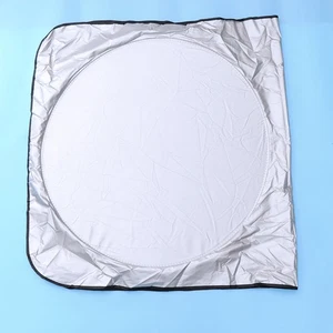 Parabrisas interior coche doble anillo parasol bloque térmico cubierta anti-UV - Imagen 1 de 11