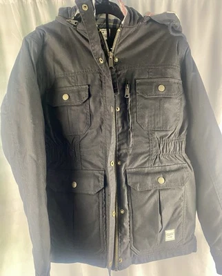 Abrigo Eddie Bauer Vintage Granero Tareas Manta Forrada Para Mujer Talla Pequeña Gorpcore Foto 1 de 4