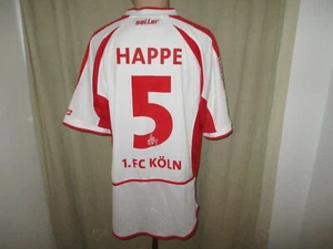 1.FC Köln saller Matchworn Trikot 2004/05 "funny-frisch"+ Nr.5 Happe Gr.L/XL TOP - Picture 1 of 6