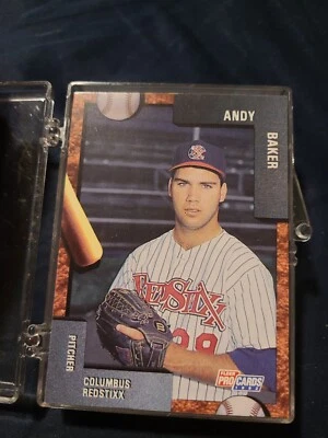 1992 COLUMBUS REDSTIXX FLEER PROCARDS MiLB TEAM SET CLEVELAND INDIANS - Image 1 of 4