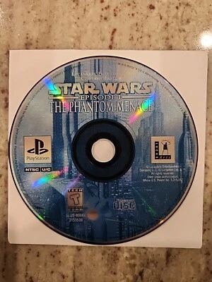 Star Wars Episode I: The Phantom Menace PS1 PlayStation 1 - Disc Only - Image 1 of 2