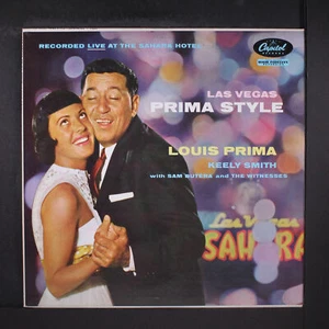 LOUIS PRIMA & KEELY SMITH: las vegas prima style CAPITOL 12" LP 33 RPM - Picture 1 of 2