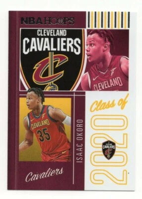 2020-2021 Panini NBA Hoops Class Of 2020 Isaac Okoro Rookie Insert Card - Image 1 of 2