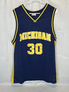 Vintage Michigan Wolverines U of M Foot Locker Basketball Jersey Mens XL Sewn - Picture 1 of 7