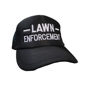 Lawn Enforement - Funny Cap For Dad - Quality Embroidered Hat - Custom Colour - Picture 1 of 1