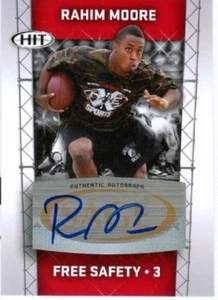 2011 Sage HIT Red Rahim Moore Autograph Rookie Card - Denver Broncos - Picture 1 of 1