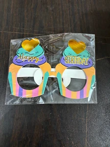Set of 2 Birthday Party Glasses Decorations Happy Birthday Party 2025 New USA - Picture 1 of 1