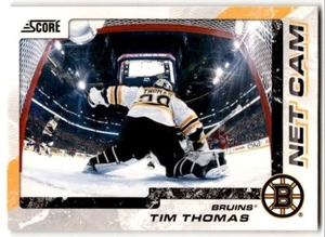 2011-12 Score Net Cam Tim Thomas #1 Boston Bruins - Picture 1 of 2