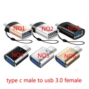 USB 3.0 Female To Type C Male Adapter OTG Connector Converter Data Charger Plug - Picture 1 of 6