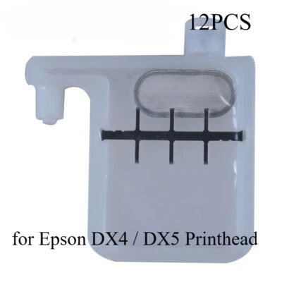 12pcs Big Head Damper with Big Filter for Epson DX4 / DX5 Printhead NEW - Image 1 of 4