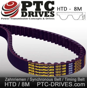 1440-8M-30 HTD Zahn-/Synchronriemen von PIX -TOP PRODUKT- (180 Zähne) *TOP* - Bild 1 von 2