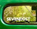 2 autocollants Sevendust Decal Bogo pour voiture camion pare-chocs fenêtre VR ordinateur portable