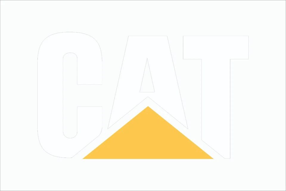 Adesivos estilo antigo somente traseira CAT 236  - Imagem 1 de 1