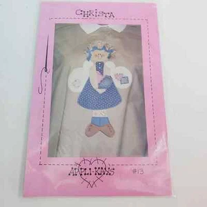 Vintage 1993 Appli-Kay's CHRISTA Angel Applique Pattern #13 - Picture 1 of 3