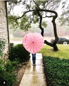 The Heart Umbrella – give a little love …! Now Available in White, Pink, and Red - Picture 1 of 24