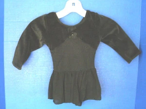 FREESTYLE by Danskin~Black Leotard w/ Skirt~Gymnastics~Dance~Girls XS 4/5 - Picture 1 of 3