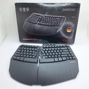 Perixx PERIDUO-413B US, Wired USB Ergonomic Compact Split Keyboard - Picture 1 of 5