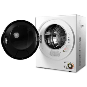 Compact Electric Tumble Laundry Dryer Multi-Function Wall Mounted 1.5 cu .ft. - Picture 1 of 6