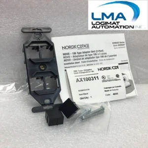 5x BELDEN NORDX/CDT BLACK TYPE ADAPTER UNIT (4-PORT) WHITE AX100311 **NEW - Imagen 1 de 2