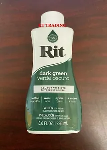RIT All Purpose PERMANENT Color Dye for Fabric Cloth Shoes Painting Wood & More - Picture 1 of 84