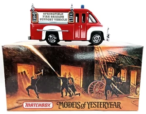 Vintage Matchbox Models Of Yesteryear Dodge Route Van Support Truck & Box 1997 - Picture 1 of 8