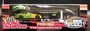 Racing Champions Chad Little John Deere Nascar Preview Transporter & Stock Car - Picture 1 of 3