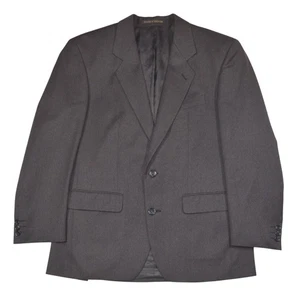 St Michael M&S Vintage Wool Blend Charcoal Suit Jacket Blazer Size 38S 97cm - Picture 1 of 16