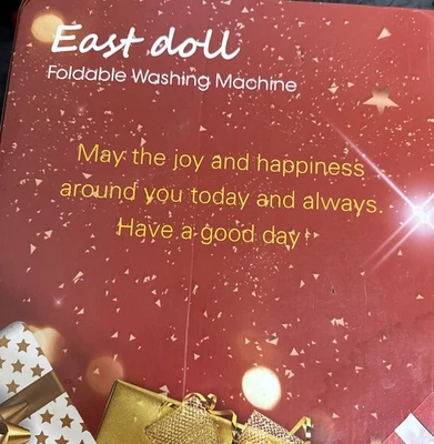 East Doll Foldable Washing Machine | Green | XPB08-2034 - Image 1 of 4