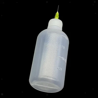 100ml Needle Tip Glue Bottle Applicator ,Mini Funnel Painting, W/ Lid Liquid - image 1 of 4