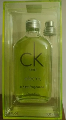 PROFUMO ELECTRIC CALVIN KLEIN ONE 100ML SPRAY EAU DE TOILETTE Vintage SIGILLATO - Image 1 of 3