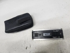 Spi-Tronic Pro 360 Digital Level Protractor 31-038-3 W/ Carrying Case - Picture 1 of 3