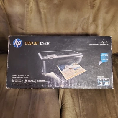 Printer HP DeskJet D2680 Standard Inkjet NEW UNOPENED IN SEALED BOX - Image 1 of 4