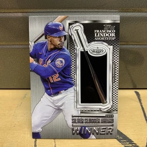 2024 TOPPS #SS-FL Francisco Lindor Silver Slugger Award Winner Patches - Picture 1 of 2