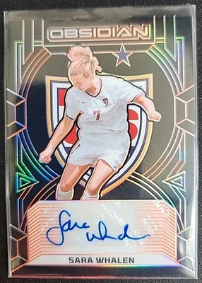 Sara Whalen 2024-25 Panini Obsidian Clase de 1999 Automático Naranja USWNT #058/149 Foto 1 de 2