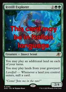 MTG ICETILL EXPLORER EXC - ESPLORATORE SCIOGLIGHIACCIO 192 - EOE - MAGIC - Bild 1 von 1