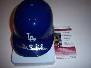 DUKE SNIDER DODGERS JSA/COA SIGNED MINI HELMET - Picture 1 of 1