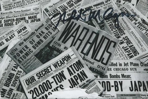 Harold Agnew signed autograph Manhattan Project RARE COA LOOK! - Picture 1 of 1