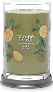 Vela Yankee - Salvia y Cítricos - Vaso Grande 2 Vela - Nueva - Relajación - Imagen 1 de 1