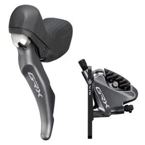 SHIMANO GRX ST-RX810 DUAL CONTROL LEVER/BR-RX810 HYDRO DISC BRAKE, LEFT/FRONT - Picture 1 of 3