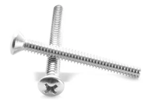 #6-32 x 1 1/4" (FT) Coarse Machine Screw Phil Oval Hd Stainless 18-8 - Picture 1 of 1