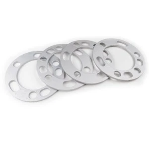 4 Aluminum Wheel Spacers 5 lug 5 x 5.5" & 6 lug  6 x 5.5" 1/4" Thickness - Picture 1 of 1