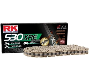 RK 530 XRE Series XW-Seal Chain 112 Links Gold - Picture 1 of 2