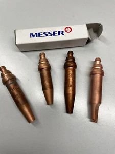 MESSER Hand-Schneiddüsen Acetylen AG AGN Schneideinsätze Düsen RESTMENGEN - Bild 1 von 4