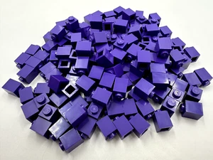 LEGO Pack of 100x New Dark Purple Brick 1 x 1 BULK BRICKS - Picture 1 of 3
