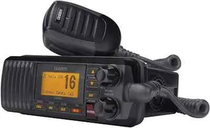 Uniden UM385BK 25 W Mount Marine VHF Radio, Waterproof, Noaa Weather Aler N146 - Zdjęcie 1 z 17