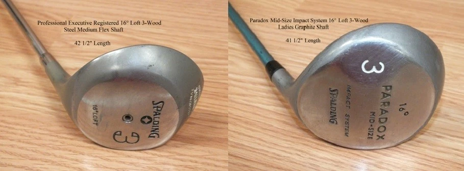 Choice of: Spalding 16° Loft #3 Wood Right-Handed Golf Club with Shaft & Grip  - Image 1 of 1