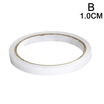 Sticky Tape Diy Strong Craft Adhesive Cotton 8mm 10mm Clear Sided Double P3E5 • 1.36€