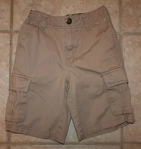 Gymboree Boys Size 6 Adjustable Waist Tan Cargo Shorts - Picture 1 of 2