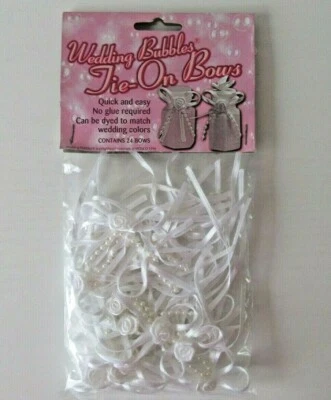 Cinta de Satén Blanco Arcos Tarjeta Invitación Hacer Caja de Regalo Etiquetas Jarros Artesanías Boda Foto 1 de 3