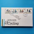GB Stamps FDC 1978 UK Cyling History Penny Farthing Bikes Centenary Cambridge PM